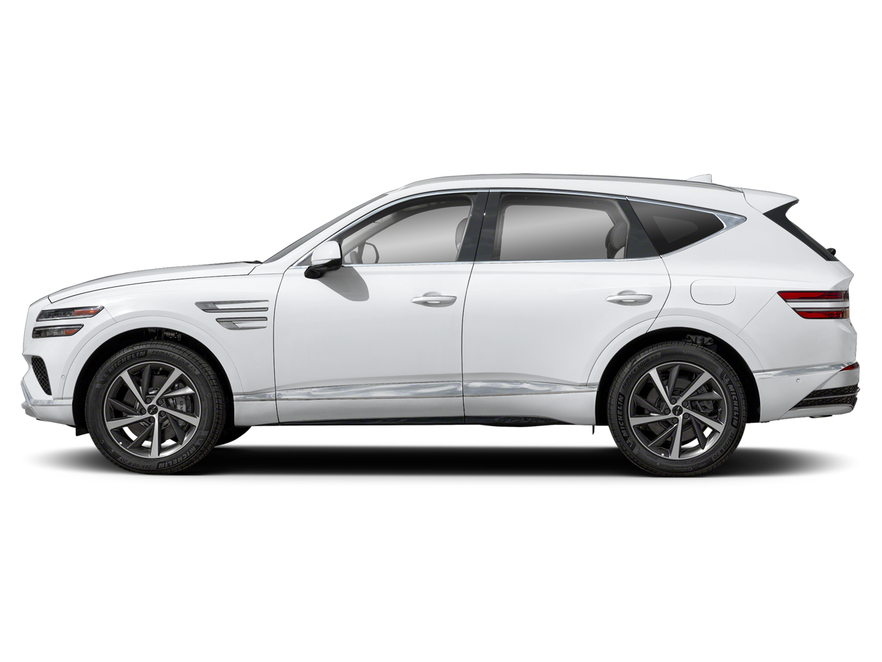 2026 Genesis GV80 — rear three-quarter view