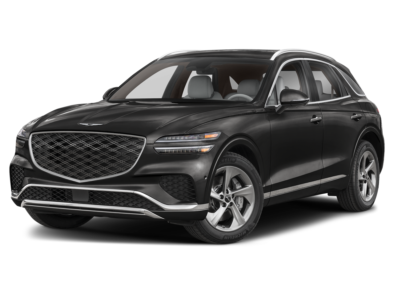 2026 Genesis GV70 2.5T in Vik Black — front three-quarter view