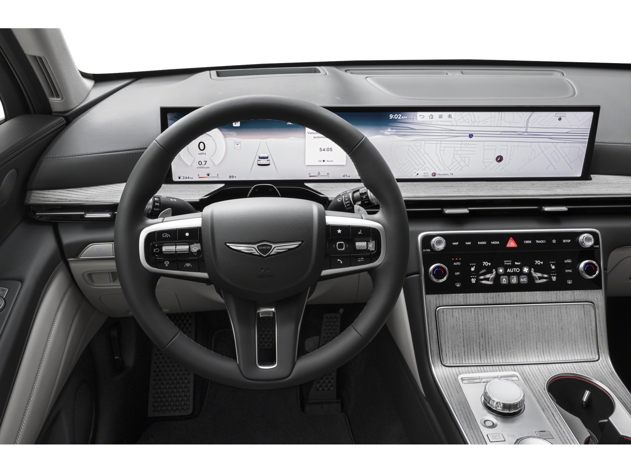 2026 Genesis GV80 — interior view