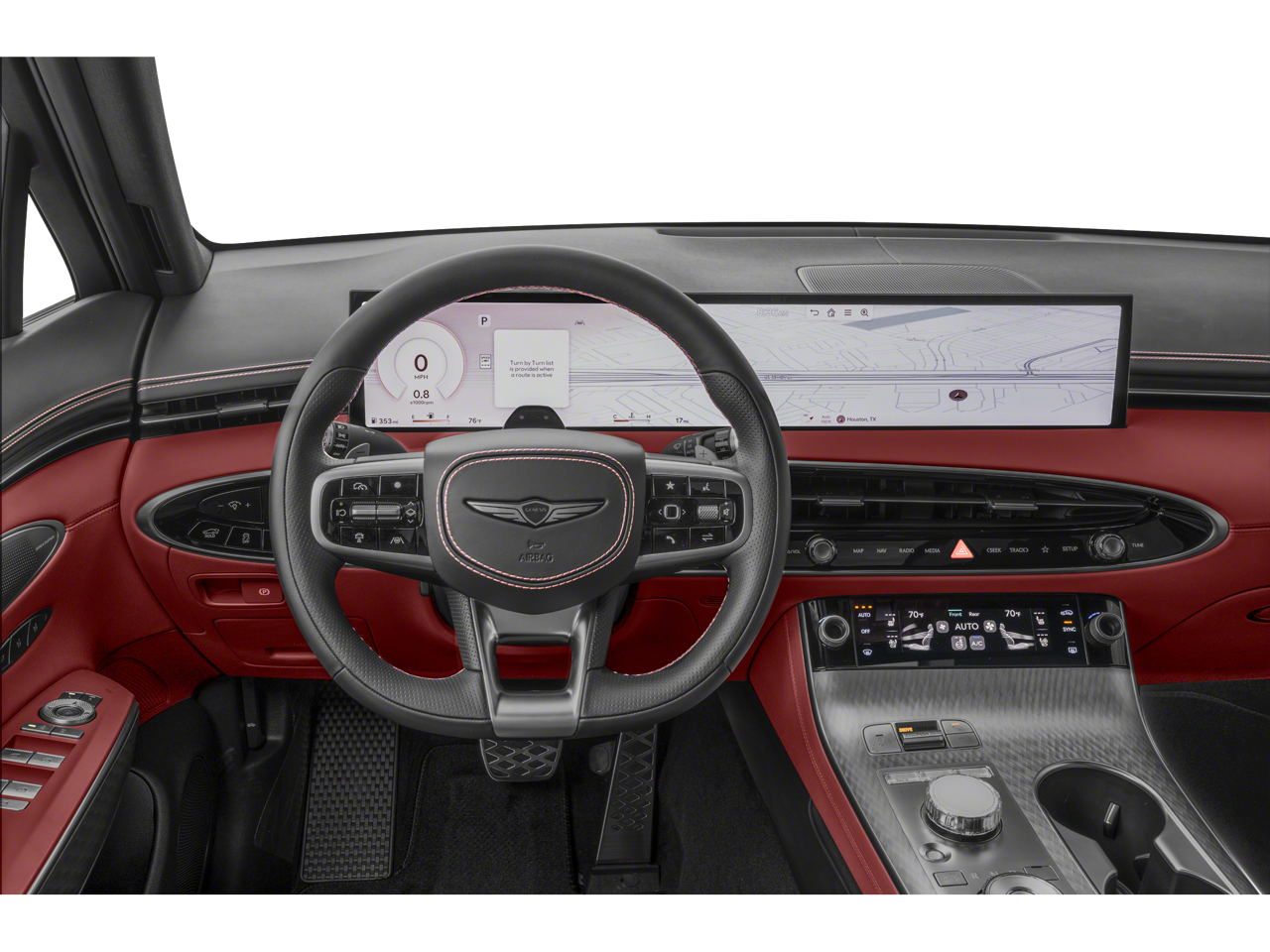 2026 Genesis GV70 — interior view
